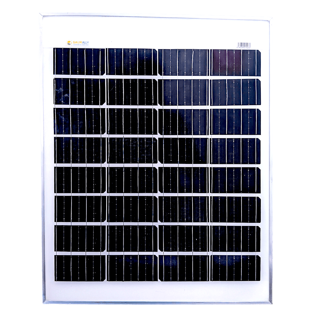 50W-front-1-min 50W, 12V Saurally Solar Panel MONO - Image 1