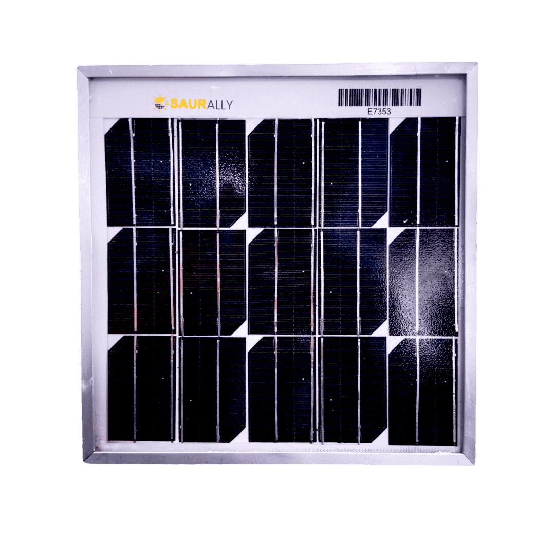 5w-2 5W, 6V Saurally Solar Panel MONO - Image 1