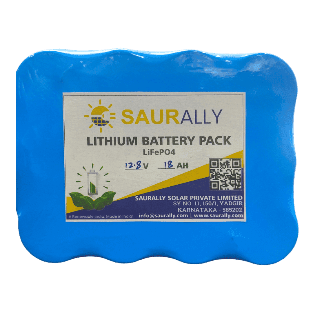 saurally-lithium-12v-18ah-1 18Ah 12.8V LFP (LiFePO4) Battery Pack With BMS - Image 1